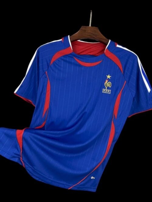 Francia Maillot Domicile Rétro 2006