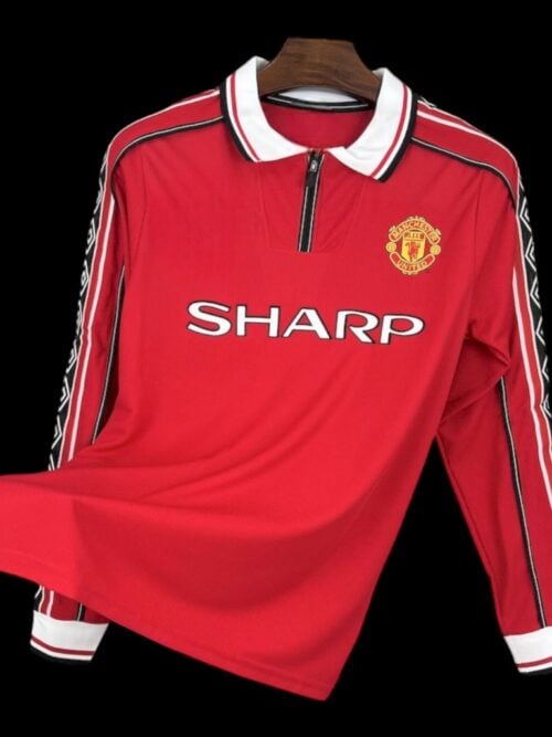 Camiseta de manga larga del Manchester United 1998/1999