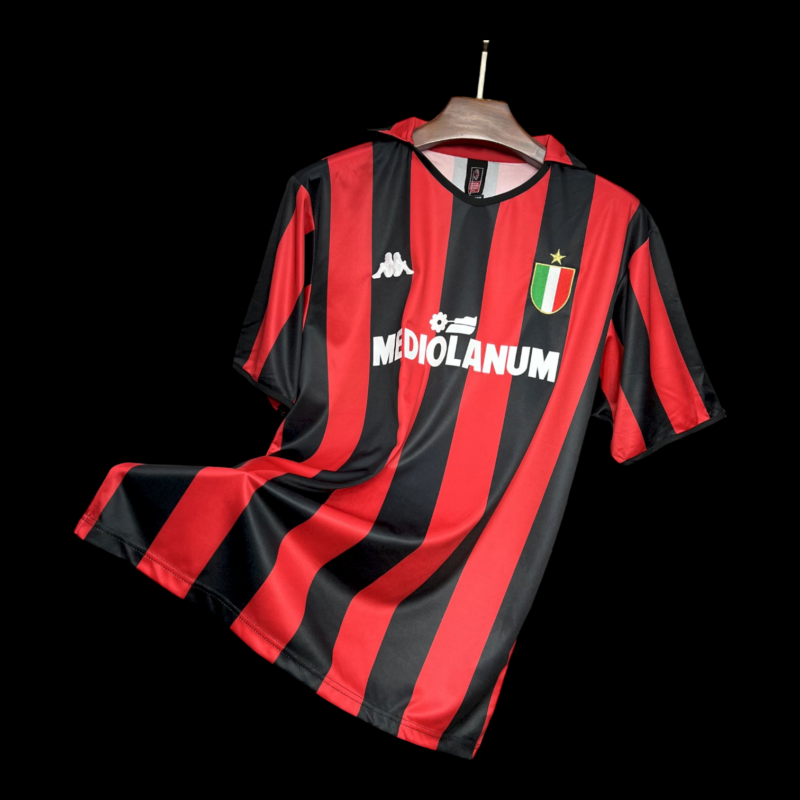 Milan AC Maillot Rétro 1988/1989