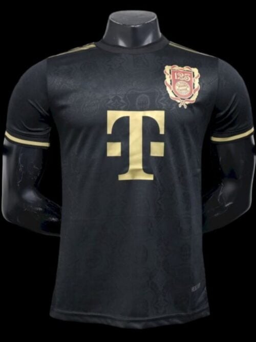 Bayern Munich Maillot 125th Anniversary Noir - Version Player