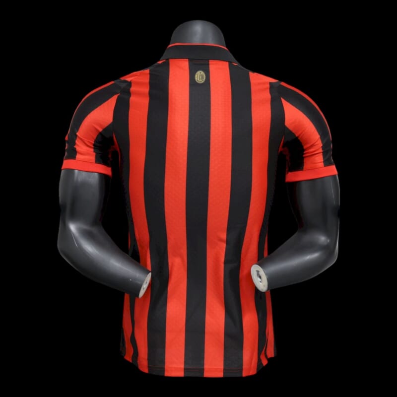 Milan AC Maillot 125th Anniversary Edition Retro Rouge - Version Player – Image 3