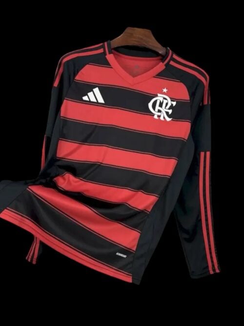 Flamengo Home Long-sleeved Jersey 25/26