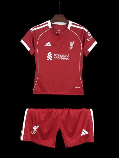 Liverpool Home Jersey 25/26 - Kids