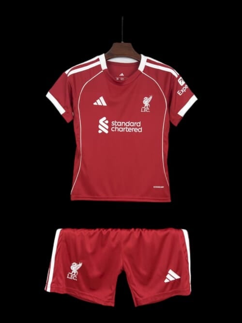 Liverpool Maillot Domicile 25/26 - Enfant