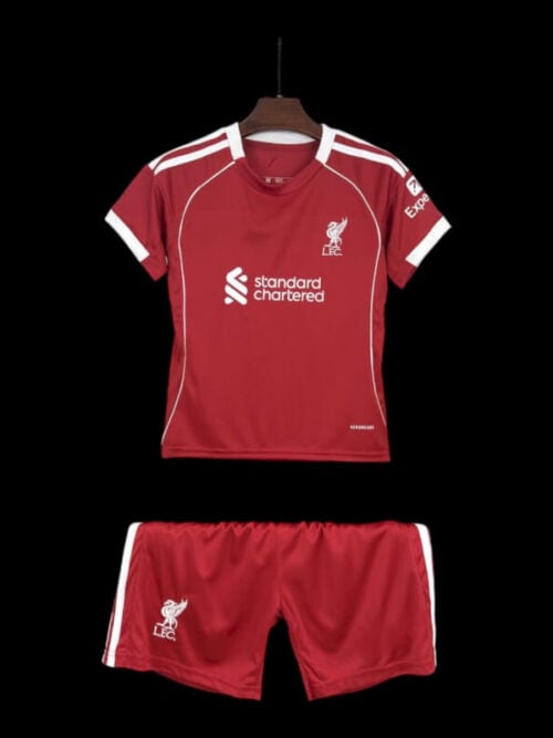 Liverpool Maillot Domicile 25/26 - Enfant