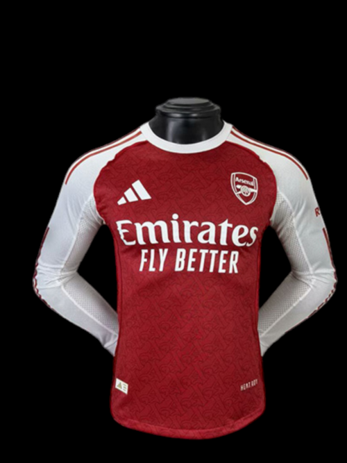 Arsenal Jersey de manga larga local 25/26 - Versión Player