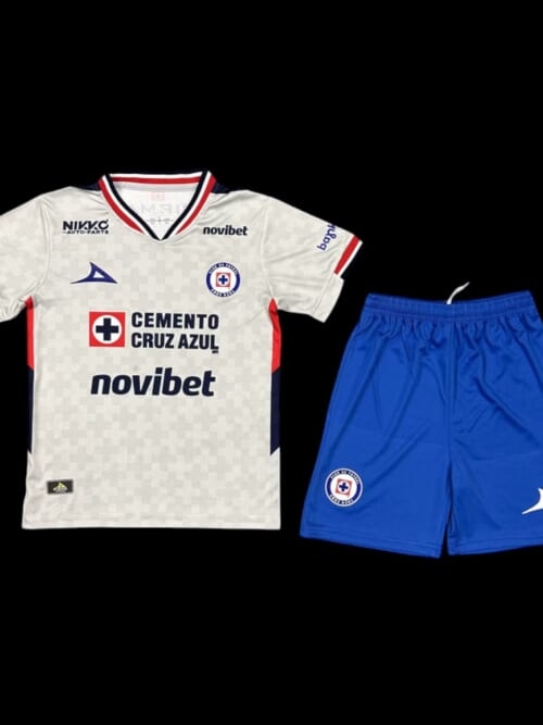 Cruz Azul Maillot Extérieur 25/26 - Enfant