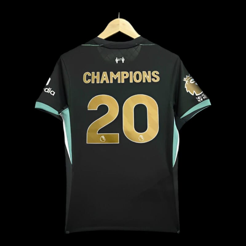 Liverpool Maillot Extérieur CHAMPIONS 24/25 – Image 3