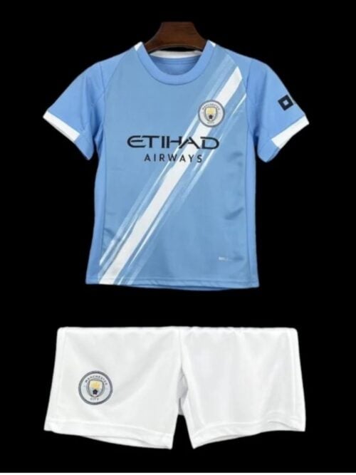 Manchester City Maillot Domicile 25/26 - Enfant