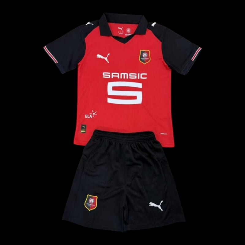 Maglia Rennes Home 25/26 - Bambino