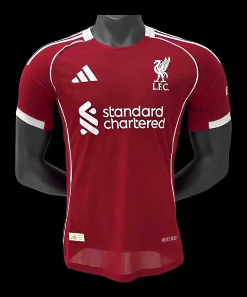 Liverpool Jersey local 25/26 - Versión Jugador