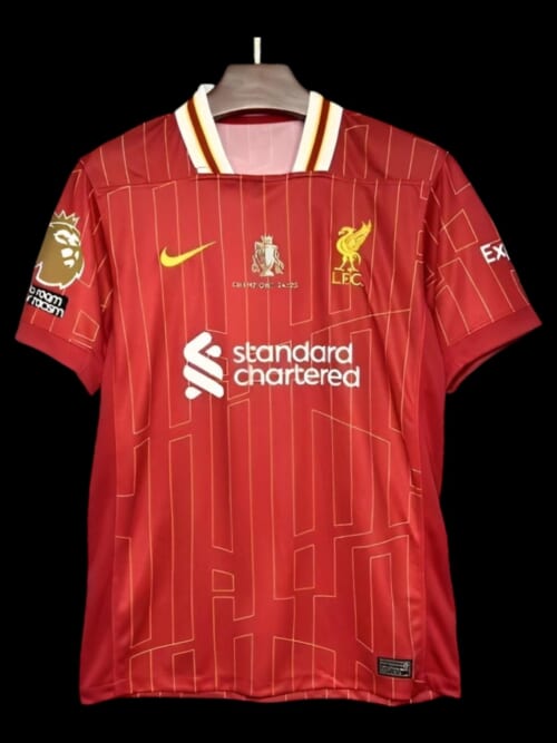 Liverpool Maillot Domicile CHAMPIONS 24/25