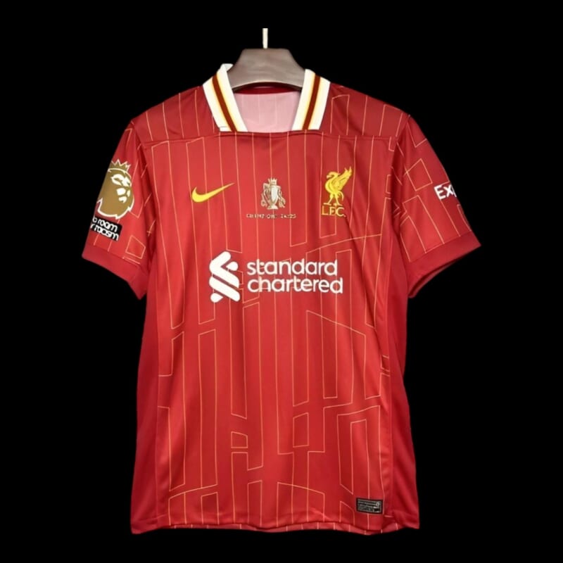 Liverpool Maillot Domicile CHAMPIONS 24/25