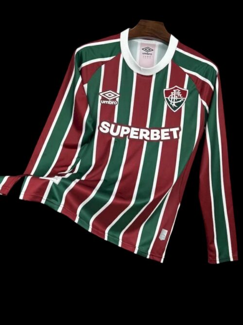 Fluminense Maillot Manches Longues Domicile 25/26