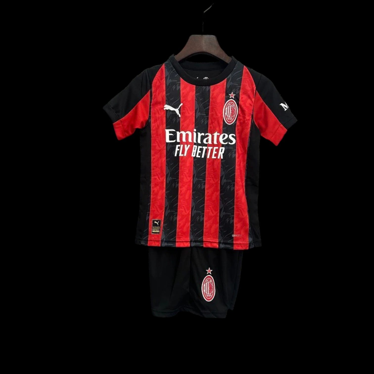 Milan AC Home Jersey 25/26 - Kids - Maxi Kits