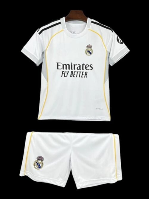 Real Madrid Maillot Domicile 25/26 - Enfant