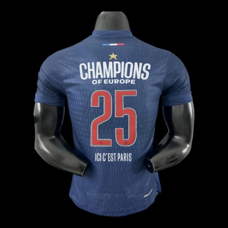 Paris SG Maillot Domicile 24/25 - Spécial LDC CHAMPIONS - Version Player – Image 2
