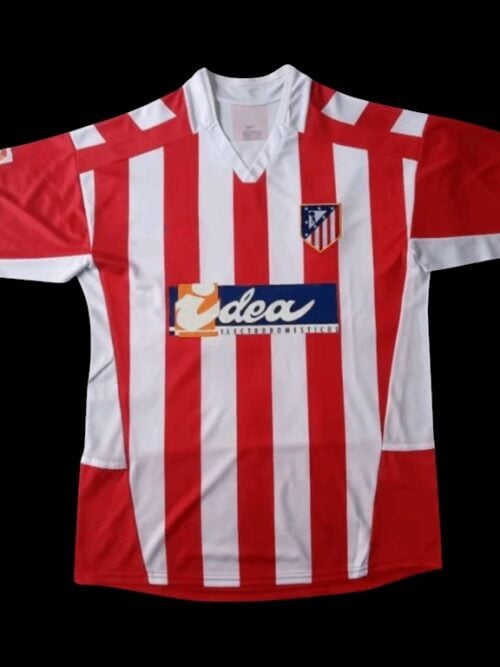 Atlético Madrid Maillot Domicile Rétro 2002/03