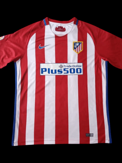 Atletico Madrid Maillot Domicile Rétro 2016/17