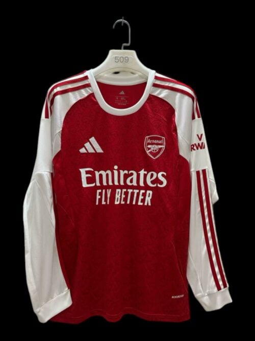 Arsenal Maillot Manches Longues Domicile 25/26