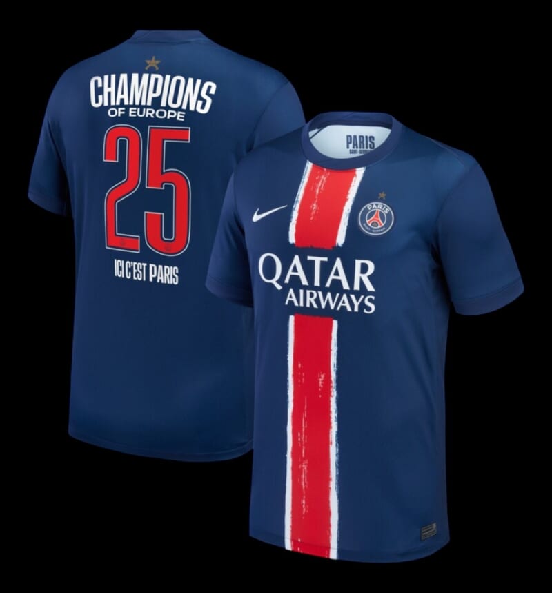 Paris SG Maillot Domicile 24/25 - Spécial LDC CHAMPIONS