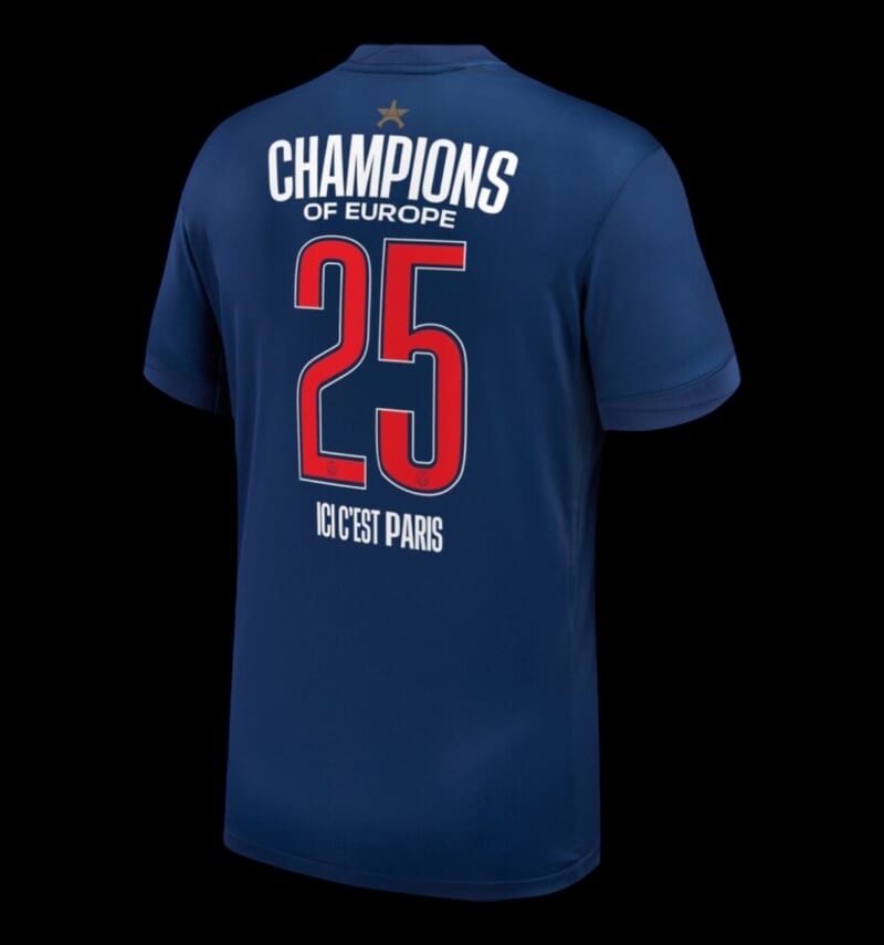 Paris SG Maillot Domicile 24/25 - Spécial LDC CHAMPIONS – Image 4