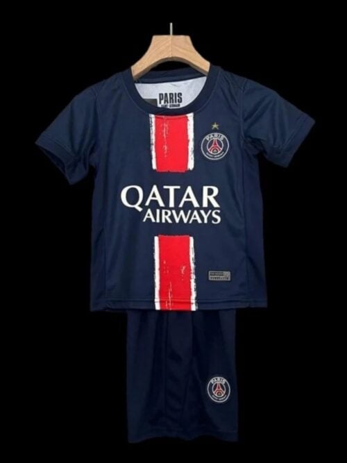 Paris SG Maillot Domicile 24/25 - Spécial LDC - Enfant (⭐)