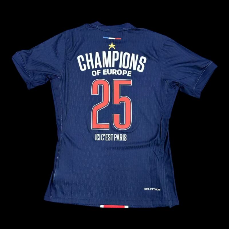 Paris SG Maillot Domicile 24/25 - Spécial LDC CHAMPIONS - Version Player – Image 2