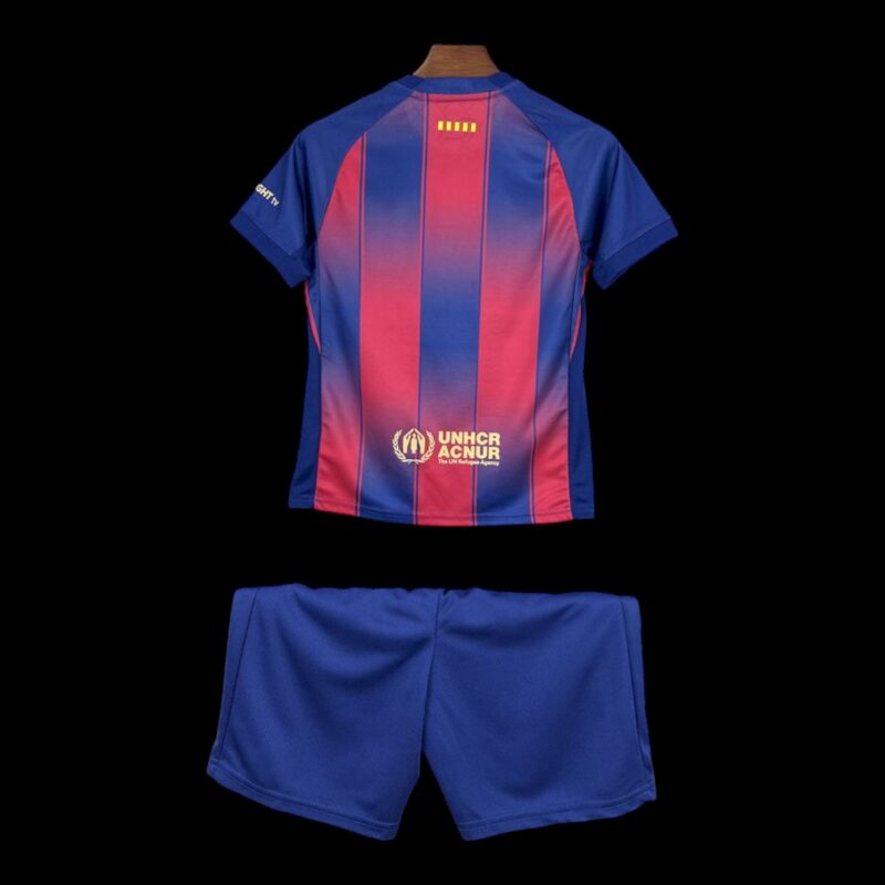 Barcelone Maillot Domicile 25/26 - Enfant – Image 3