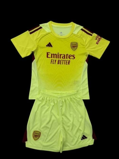 Arsenal jersey de portero 25/26 - Infantil