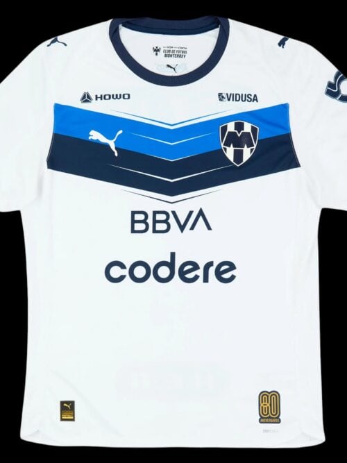 Monterrey jersey de visitante 25/26