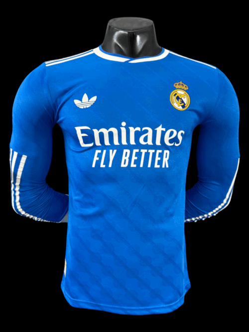 Real Madrid Maillot Manches Longues Third 25/26 - Version Player