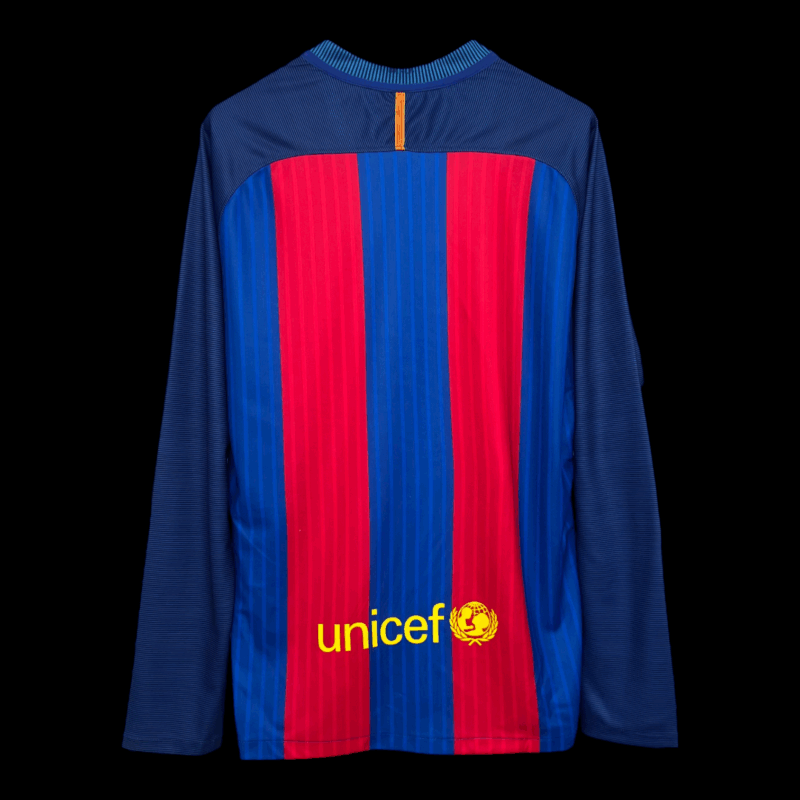 Barcelone Maillot Manches Longues Rétro 14/15 – Image 2