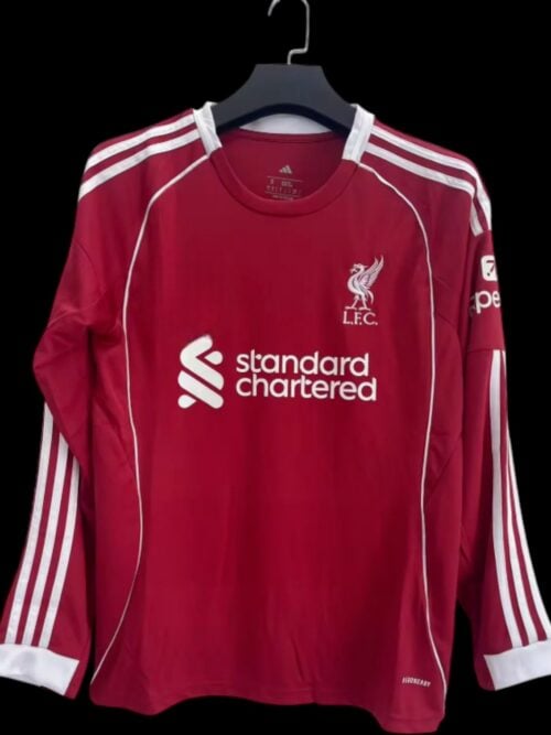Liverpool Maillot Manches Longues Domicile 25/26