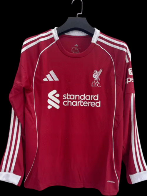 Liverpool Maillot Manches Longues Domicile 25/26