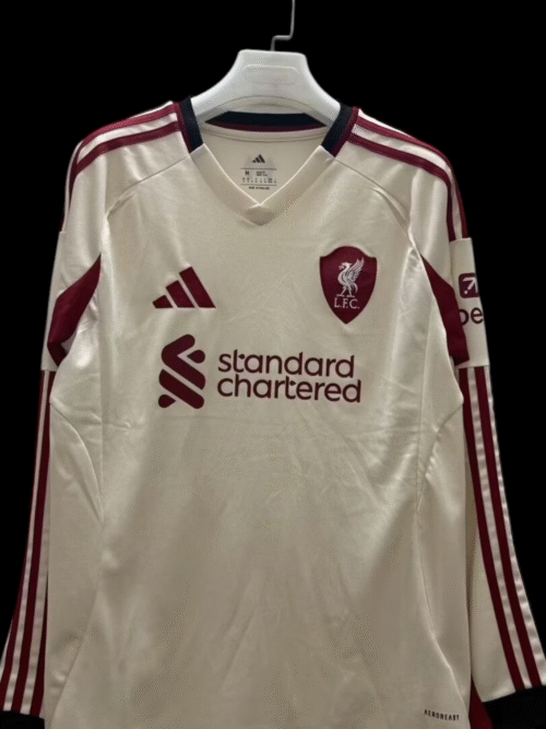 Liverpool Maillot Manches Longues Extérieur 25/26