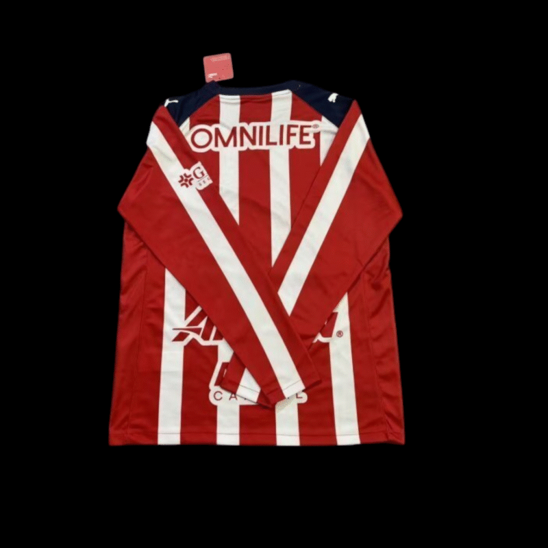 Chivas Maillot Manches Longues Domicile 25/26 – Image 2