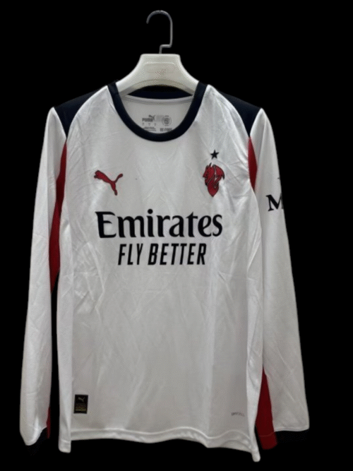 Milan AC Maillot Manches Longues Extérieur 25/26