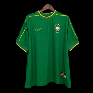 Brésil Maillot Gardien Rétro 1998