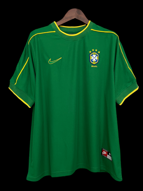 Brésil Maillot Gardien Rétro 1998