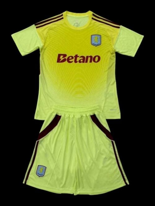 Maglia da portiere per bambini Aston Villa 25/26