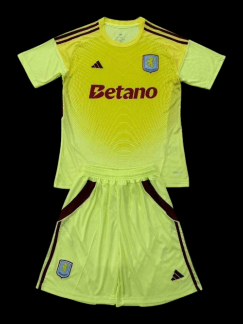 Aston Villa Maillot Gardien 25/26 - Enfant