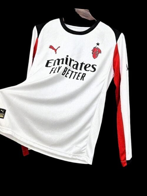 Milan AC jersey de manga larga de visitante 25/26