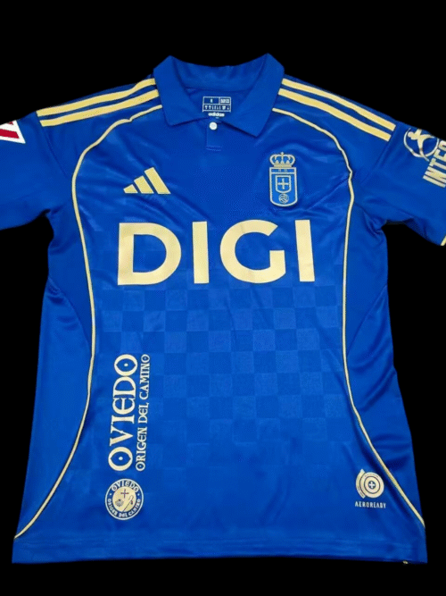 Real Oviedo Maillot Domicile 25/26