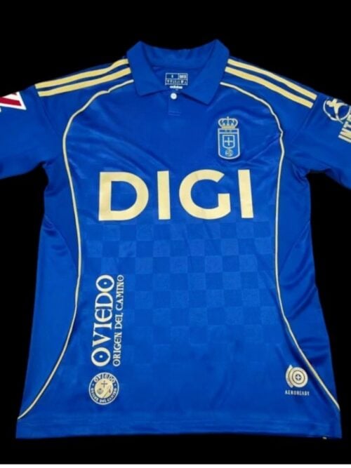 Real Oviedo Maillot Domicile 25/26