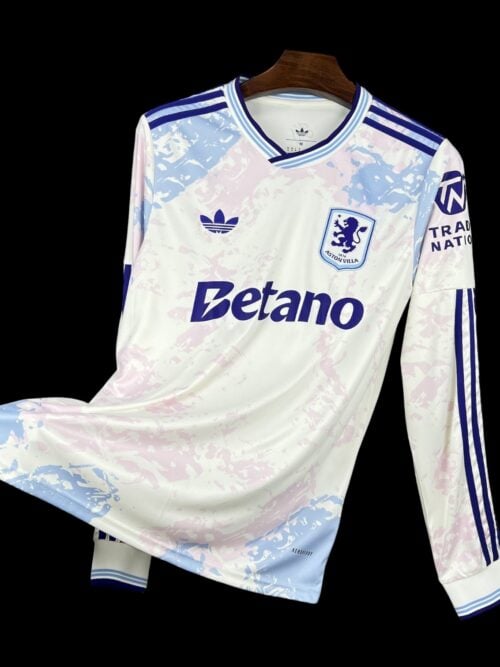 Aston Villa jersey de manga larga Tercera 25/26