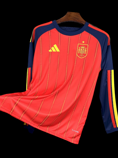 Espagne Maillot Manches Longues Domicile 26/27