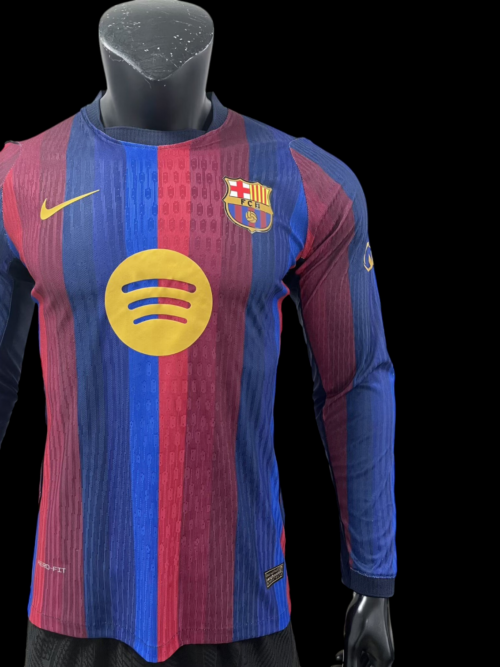 Barcelona Jersey manga larga tercera 25/26 - Versión Jugador