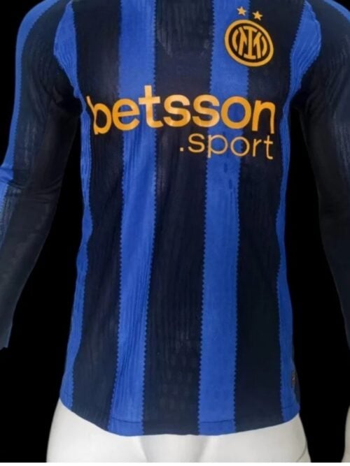 Inter Milan Maillot Manches Longues Domicile 26/27 - Version Player