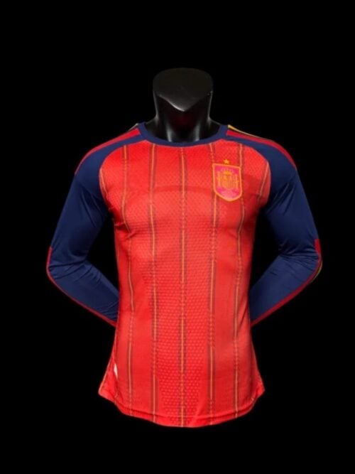 Espagne Maillot Manches Longues Domicile 26/27 - Version Player